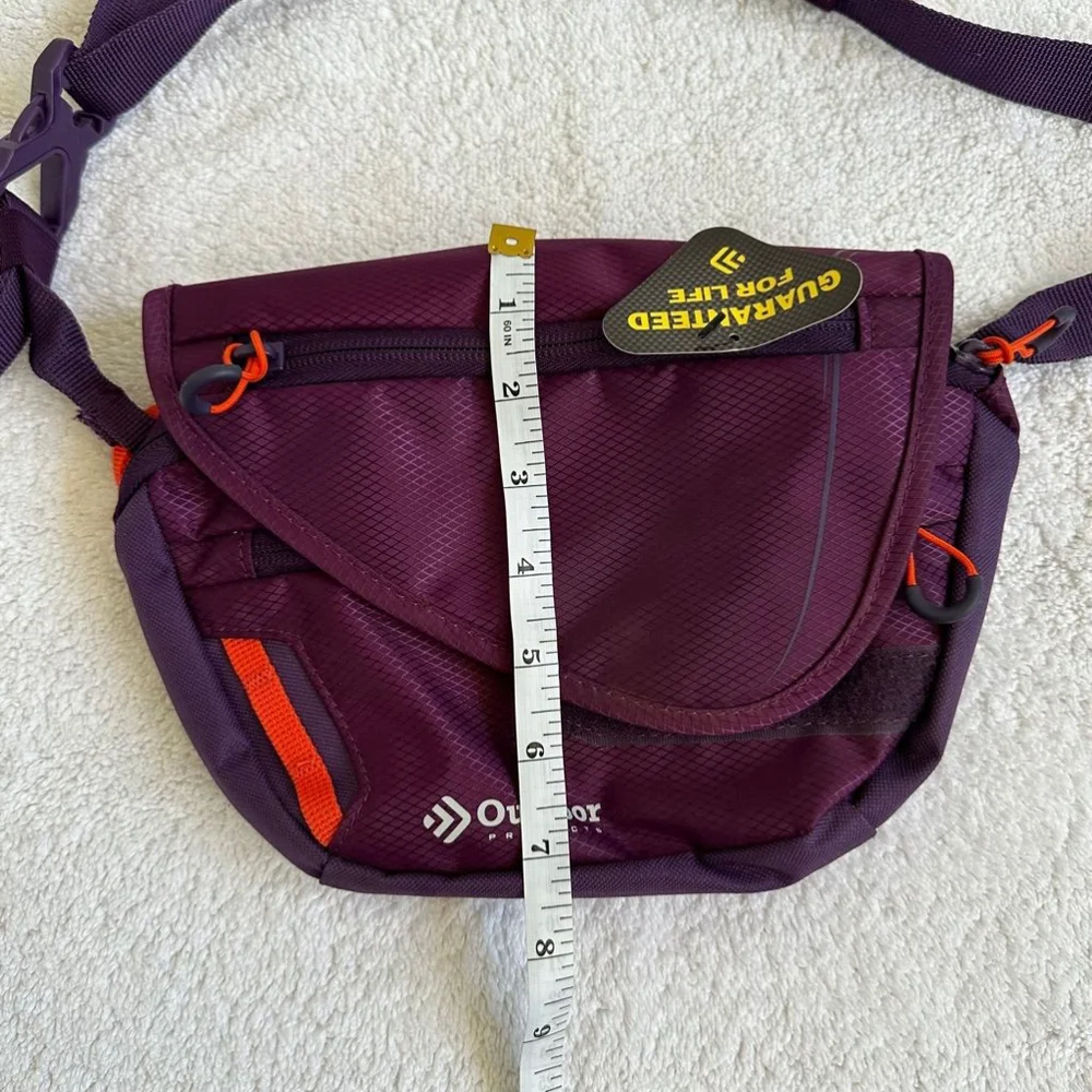 NWT Outdoor Products Purple Sling Bag